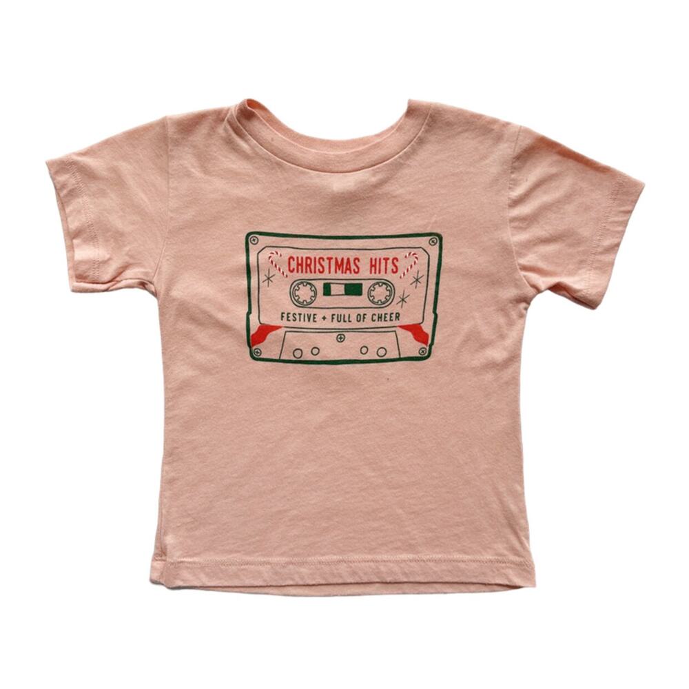 Wild Mae Design Co Christmas Mix Tape Tee